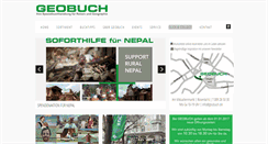 Desktop Screenshot of geobuch.de